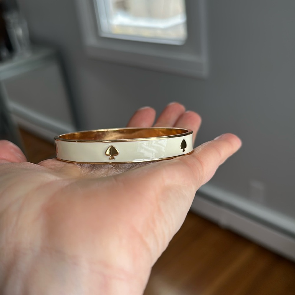 Kate Spade enamel bangle bracelet